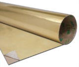 Thermotec adhesive backed gold heat barrier from Raceparts. 