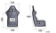 OMP TRS XL Racing Seat Measurements