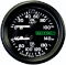 Combined oil pressure oil temperature gauges
