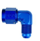 Male - female JIC 90º swivel adaptor with Raceparts