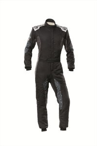 TECNICA HYBRID OVERALL FIA 8856-2018 BLACK / SILVER SZ. 44