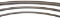 Brake hose and clutch fluid hose