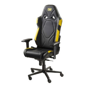 GS OFFICE CHAIR BLACK/YELLOW