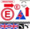 Safety sticker sheets with Raceparts