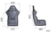 OMP WRC-R Racing Seat Measurements