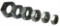 zinc plated metric lock nuts
