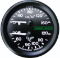 Combined pressure temperature gauges