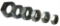 Zinc plated imperial lock nuts