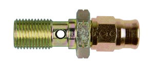 Goodridge banjo bolt with hose end from Raceparts